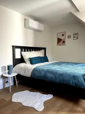Un ou plusieurs lits dans un hébergement de l'établissement Maison du Bonheur, Mulhouse historic center