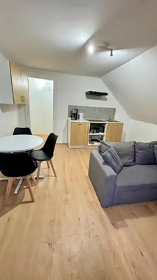 Cuisine ou kitchenette dans l'établissement Cosy 7 - Belfort centre