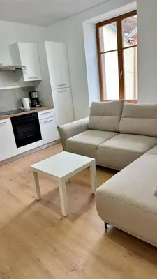 Cuisine ou kitchenette dans l'établissement Cosy 5 - Belfort centre