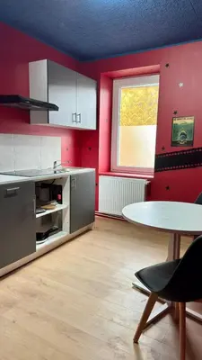 Cuisine ou kitchenette dans l'établissement Cosy 4 - Belfort centre