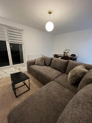 Coin salon dans l'établissement Appartement spacieux centre Colmar