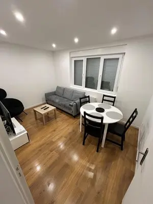 Coin salon dans l'établissement Renove Comfortable Appartement Mulhouse