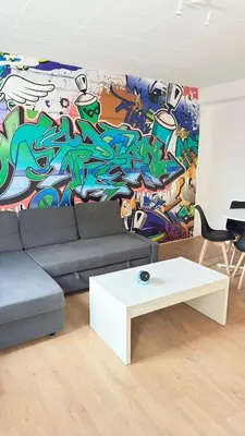 Coin salon dans l'établissement Cosy 3 - Belfort centre