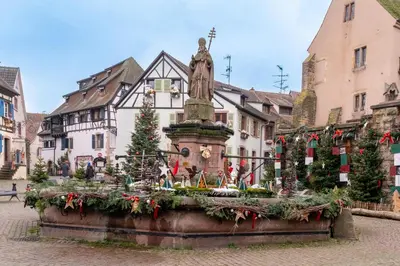 Jardin de l'établissement Appartement Obertor - A quelques minutes de Colmar