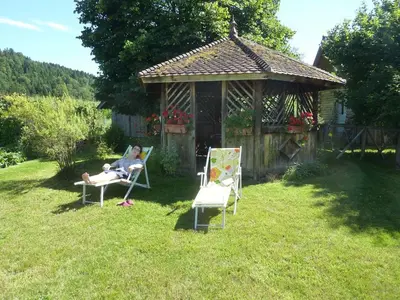 Jardin de l'établissement Chambre d'hôtes à Vecoux