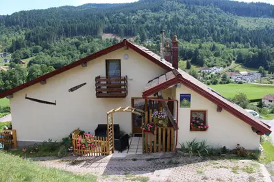 Vue générale sur la montagne ou vue sur la montagne depuis le B&B/chambre d'hôtes