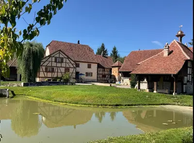 Paysage naturel près de la maison de vacances