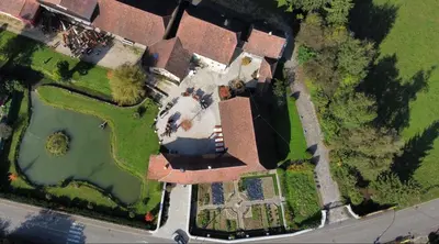 Vue panoramique sur l'établissement Le Domaine de l Ill Domaine patrimonial unique en Alsace
