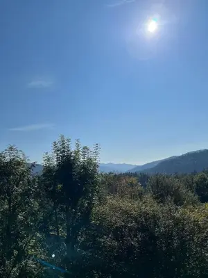 Paysage naturel près de la maison de vacances