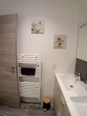 Salle de bains dans l'établissement Au bien-hêtre