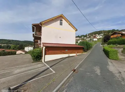 Vue générale sur la montagne ou vue sur la montagne depuis l'appartement