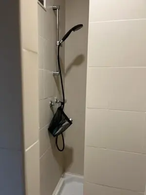 Salle de bains dans l'établissement Chambre d'hôte chez Hélène