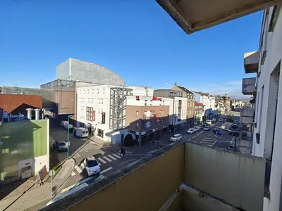 Plan de l'établissement F2 cozy centre ville proche bale et tram