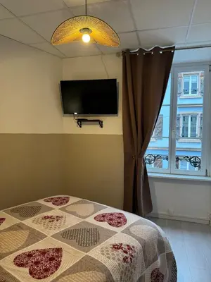 Télévision ou salle de divertissement dans l'établissement Studio de la Doller