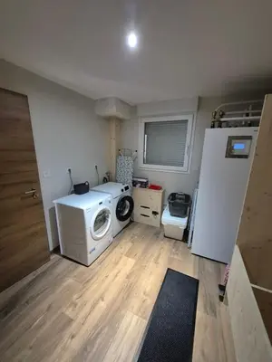 Cuisine ou kitchenette dans l'établissement Maison Gite Le Randonneur