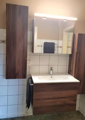 Salle de bains dans l'établissement La Friandise