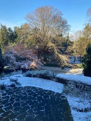 L'établissement Villa Rizzotti en hiver