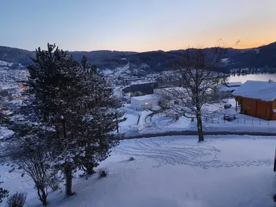 Plan de l'établissement Vue lac, superbe appart chaleureux & reposant