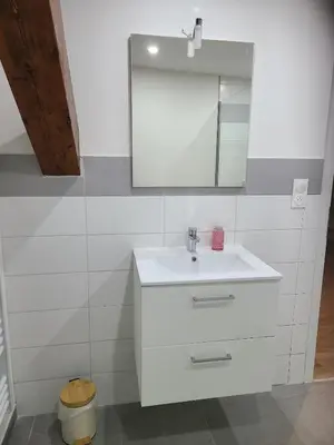 Salle de bains dans l'établissement Pampa - Mulhouse proche centre