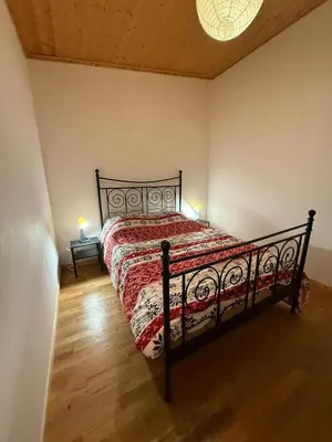 Un ou plusieurs lits dans un hébergement de l'établissement Appartement jusqu à 6 personnes à Reguisheim