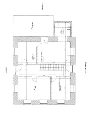 Plan de l'établissement Le Manoir 6 et 2 pers Piscine et grand jardin