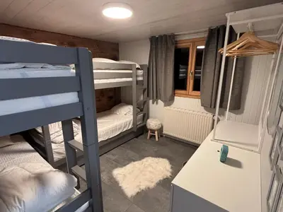 Un ou plusieurs lits dans un hébergement de l'établissement Chalet de la Mexel Gerardmer