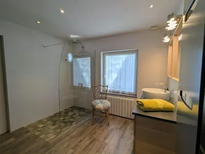 Un ou plusieurs lits dans un hébergement de l'établissement Gîte chaleureux à Gérardmer, 5 pers. - FR-1-589-845