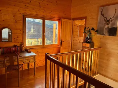 Plan de l'établissement Chalet familial avec piscine au centre ville de Gerardmer