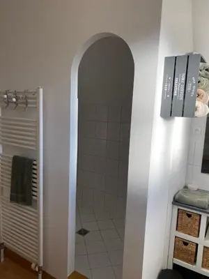 Salle de bains dans l'établissement Gîte Dreiviertelacker