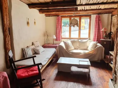 Coin salon dans l'établissement ChezMamama grande maison