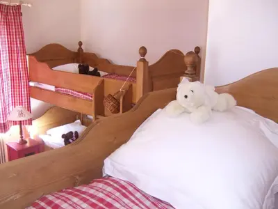 Un ou plusieurs lits dans un hébergement de l'établissement ChezMamama grande maison