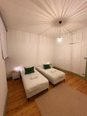 Un ou plusieurs lits dans un hébergement de l'établissement Le Logis du Munstertal à 20 minutes de Colmar