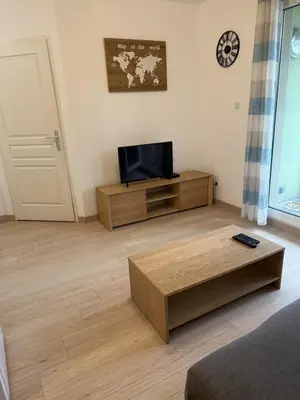 Télévision ou salle de divertissement dans l'établissement Appartement calme et lumineux