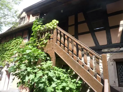 Balcon ou terrasse dans l'établissement Chez Norbert