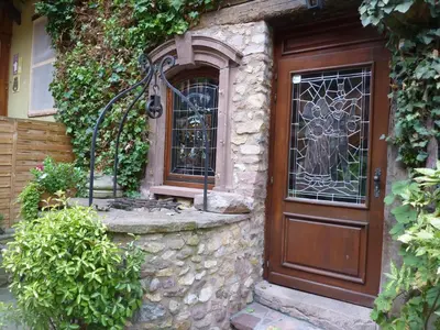 Jardin de l'établissement Chez Norbert