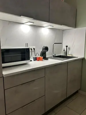 Cuisine ou kitchenette dans l'établissement City & Cozy - La Cavalerie Alsacienne