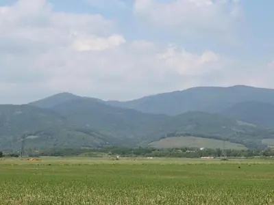 Paysage naturel près de la maison de vacances