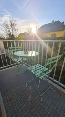Plan de l'établissement Charmant 2 pièces à 5 min de Colmar