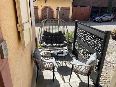 Plan de l'établissement Studio 3 étoiles avec grand JACUZZI PRIVÉ