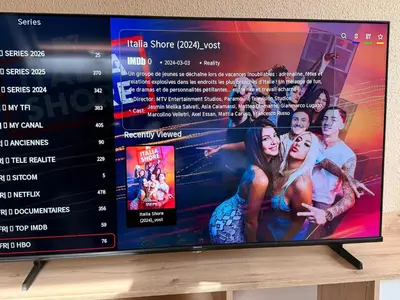 Télévision ou salle de divertissement dans l'établissement Titi90