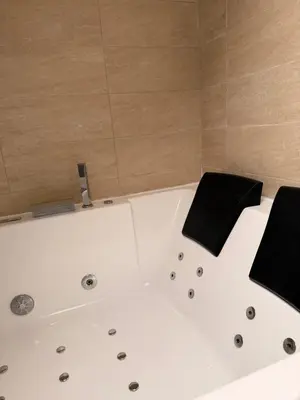 Salle de bains dans l'établissement Titi90