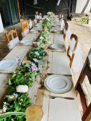 Restaurant ou autre lieu de restauration dans l'établissement Corps de ferme - Événements