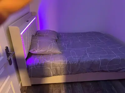 Un ou plusieurs lits dans un hébergement de l'établissement duplex jacuzzi