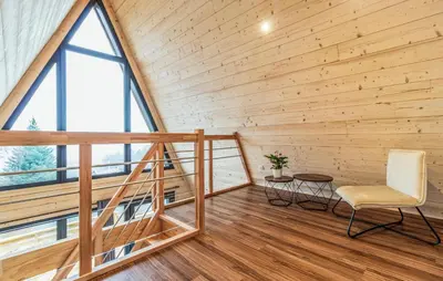 Plan de l'établissement Confortable Chalet Moderne