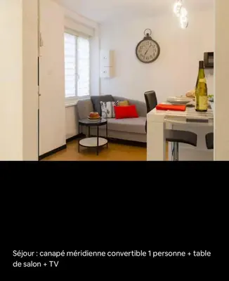 Coin salon dans l'établissement Pause&Séjour