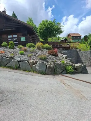Jardin de l'établissement Chalet Rosalie