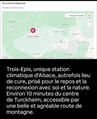 Plan de l'établissement Le Refuge du Belvédère