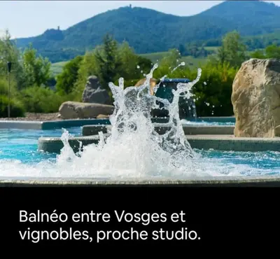 Paysage naturel près de l'appartement