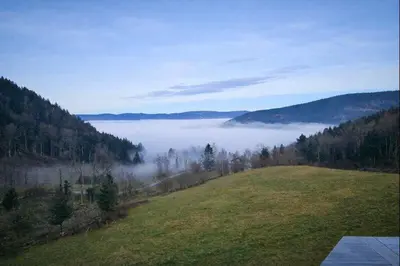 Paysage naturel près de la maison de vacances