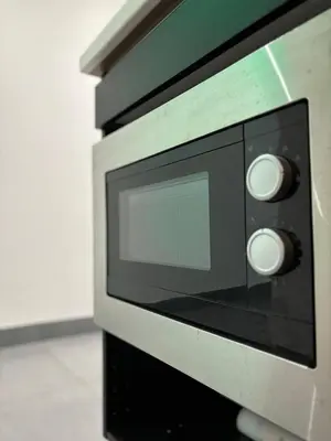 Cuisine ou kitchenette dans l'établissement MoonGreen - EuroAirport - Basel - HighQuality